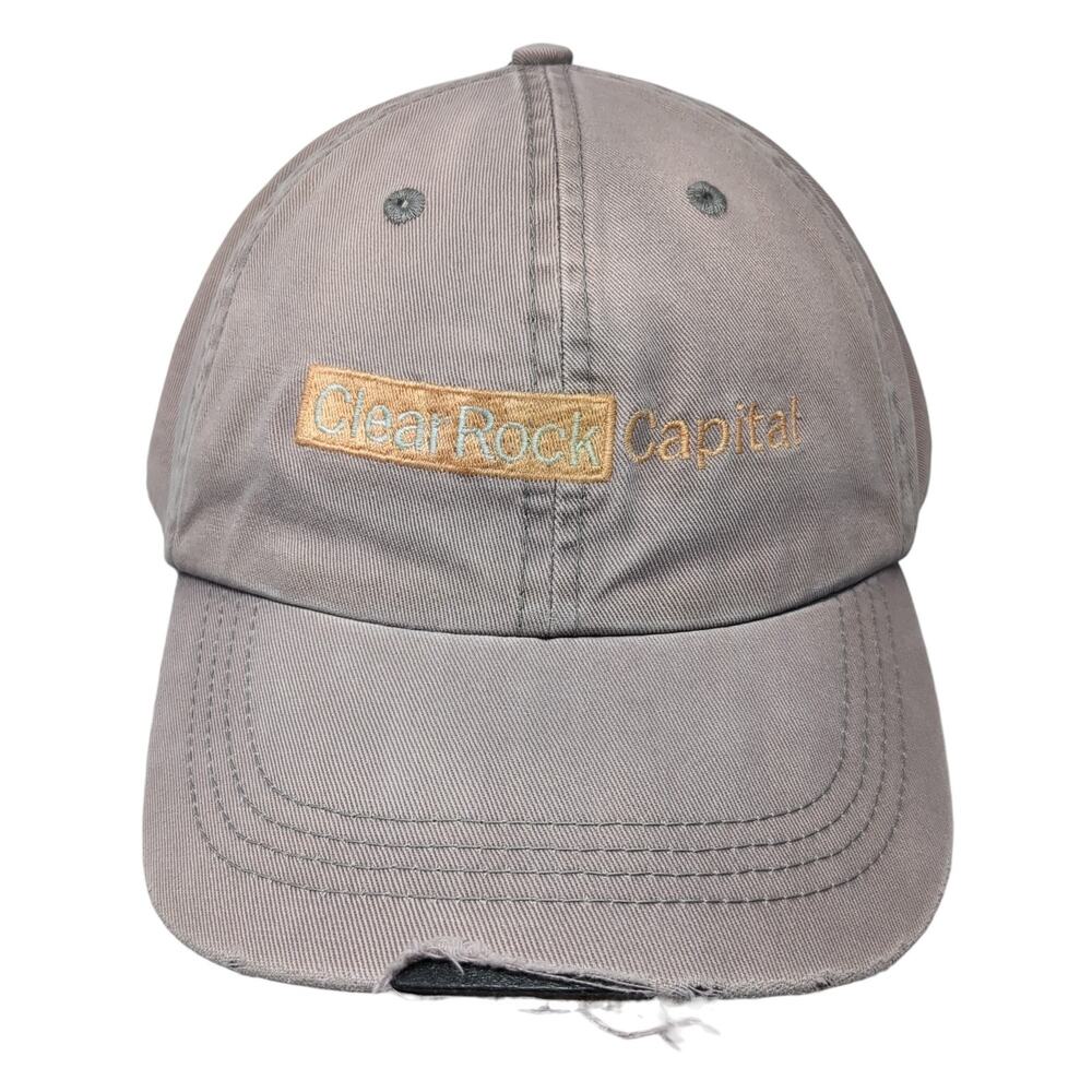 Clear Rock Capital Slideback Baseball Hat Purple One Size Alternative